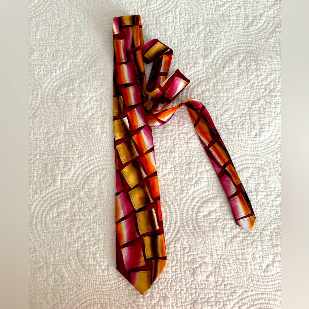 J. Garcia limited Collection Stylish Multicolor Tie,🦋